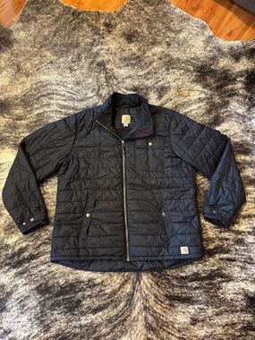 Women’s Carhartt Amoret Lightweight Quilted Flannel Lined Jacket, Size XL